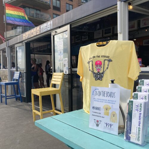 Thank you to Riptides for being home-base for Rob's Ride.